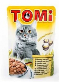 Tomi Tavşanlı Ve Kanatlı Yetişkin Pouch 100 gr Kedi Maması kullananlar yorumlar